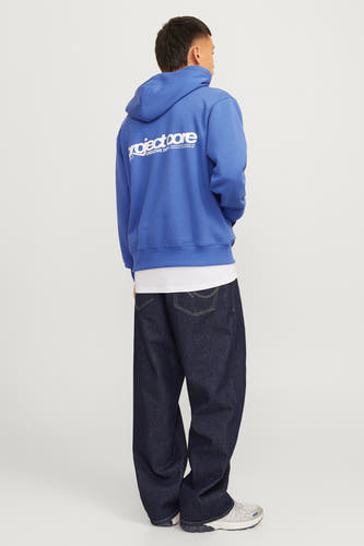 Sweater met kap Blauw - CORE BY JACK & JONES