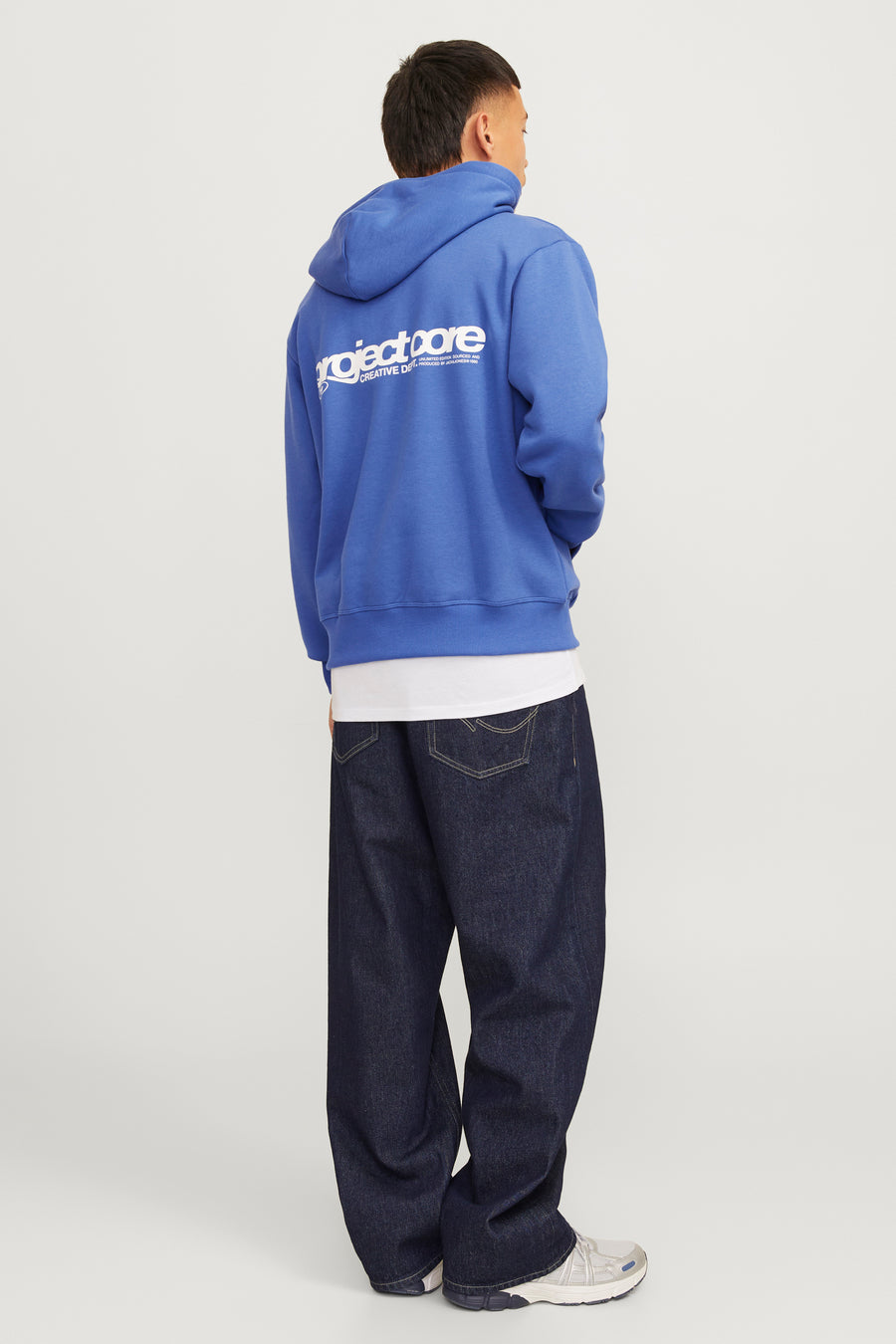 Sweater met kap Blauw - CORE BY JACK & JONES
