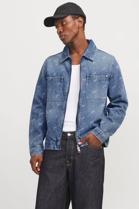 Jeansjas Mid blue denim - CORE BY JACK & JONES