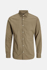 Hemd (lange mouwen) Bruin - PREMIUM by JACK & JONES