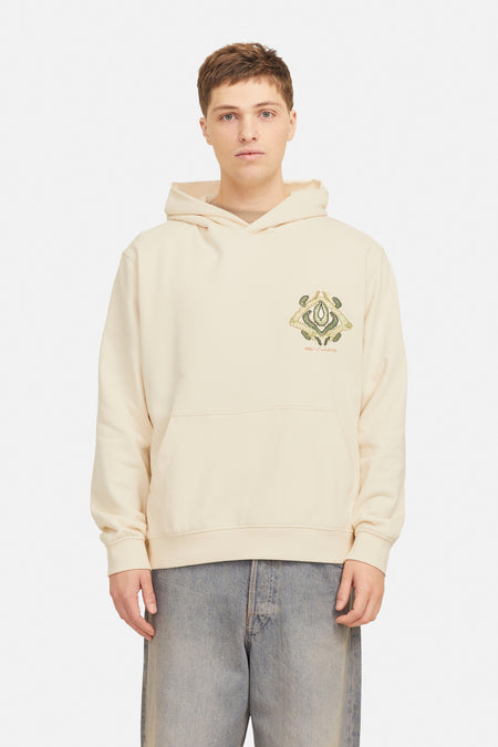 Sweater met kap Ecru - ORIGINALS BY JACK & JONES