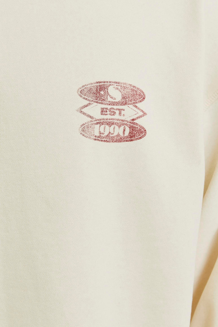 Sweater met ronde hals Ecru - ORIGINALS BY JACK & JONES