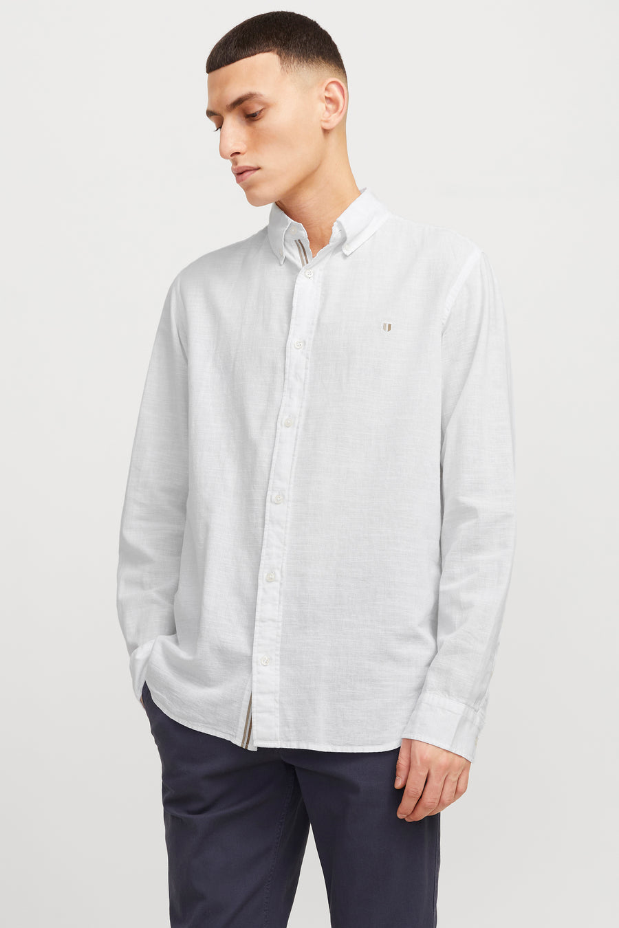 Hemd (lange mouwen) Wit - PREMIUM BLUE by JACK & JONES