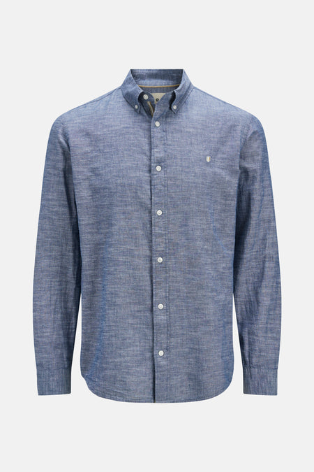 Hemd (lange mouwen) Blauw - PREMIUM BLUE by JACK & JONES