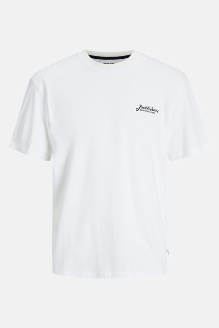 T-shirt (korte mouwen) Wit - ORIGINALS BY JACK & JONES