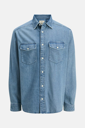 Jeanshemd Mid blue denim - PREMIUM BLUE by JACK & JONES
