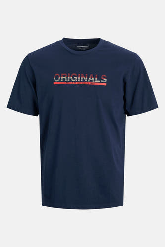 T-shirt (korte mouwen) Blauw - ORIGINALS BY JACK & JONES
