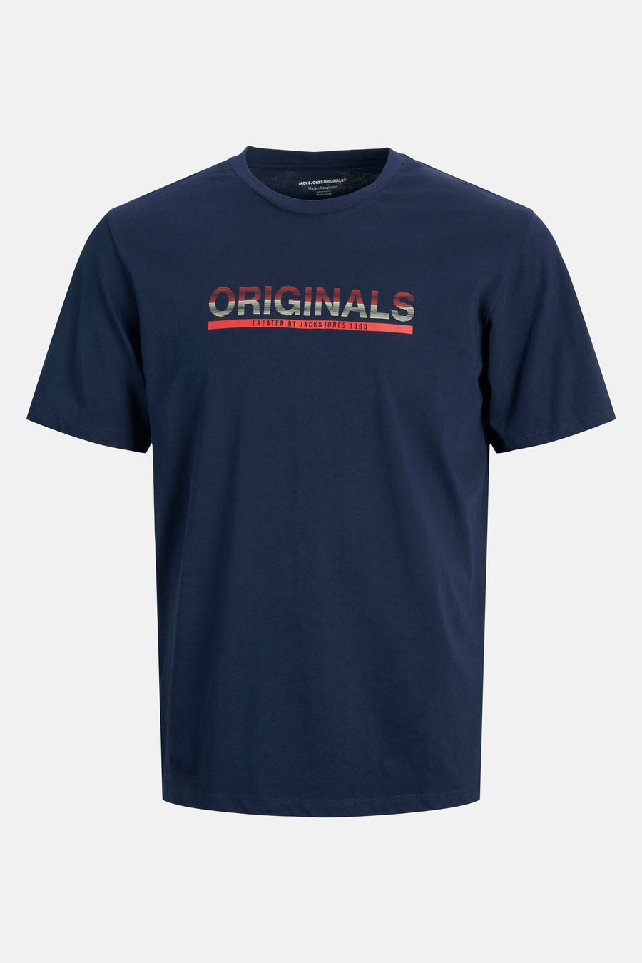 T-shirt (korte mouwen) Blauw - ORIGINALS BY JACK & JONES