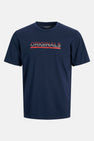 T-shirt (korte mouwen) Blauw - ORIGINALS BY JACK & JONES
