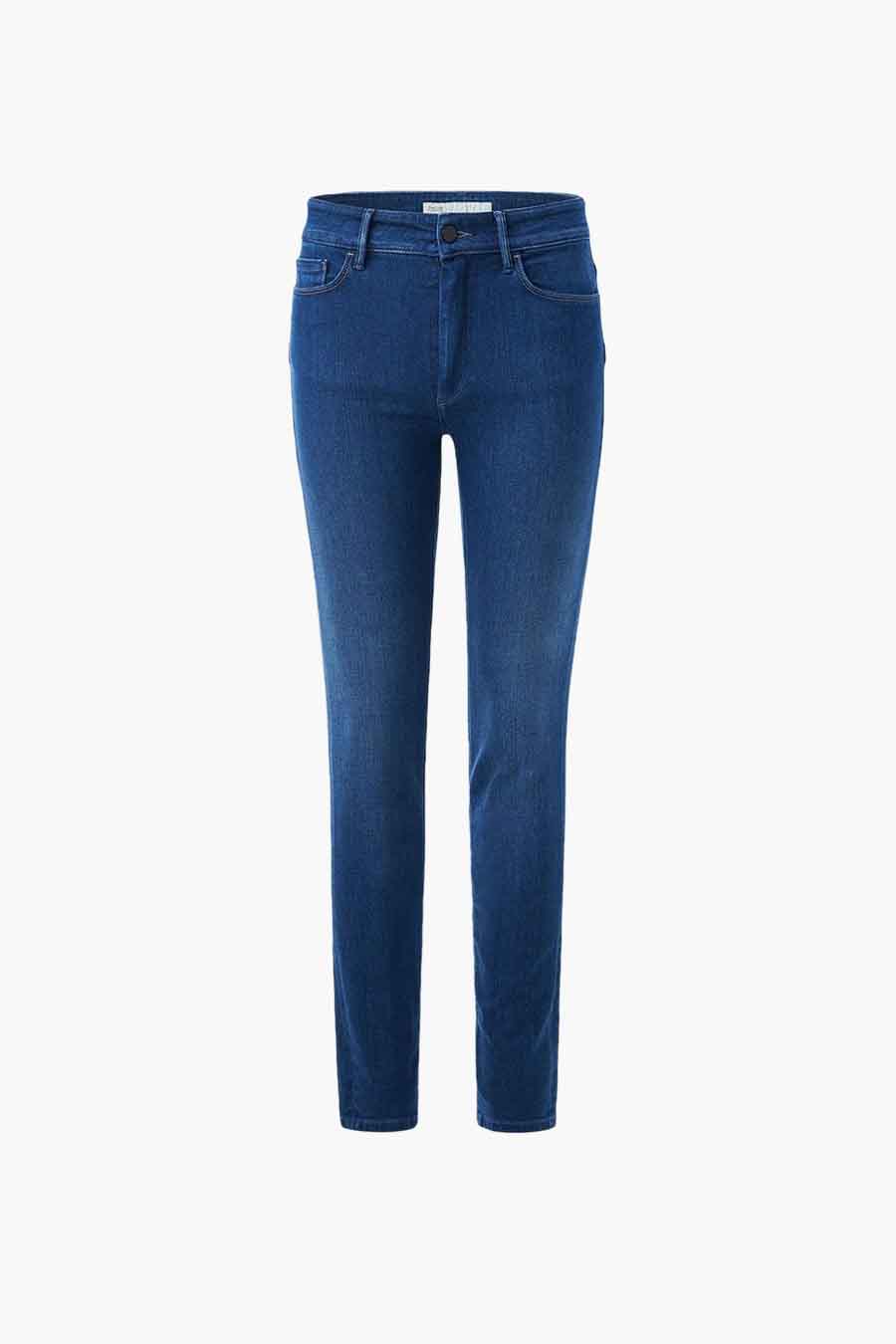 Skinny jeans - mid blue denim