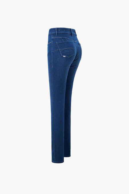 Skinny jeans - mid blue denim