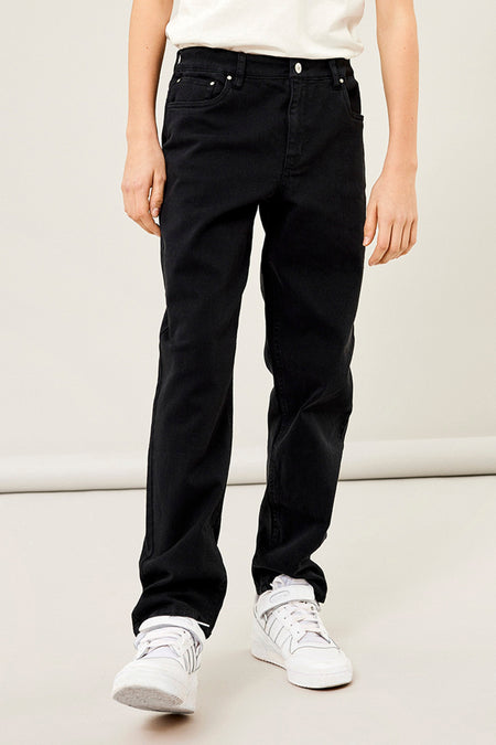 Jeans straight Zwart - LMTD