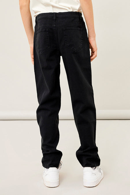 Jeans straight Zwart - LMTD