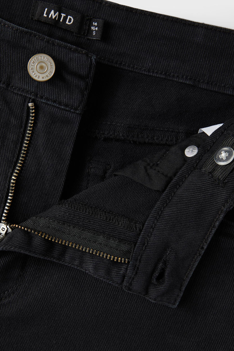 Jeans straight Zwart - LMTD
