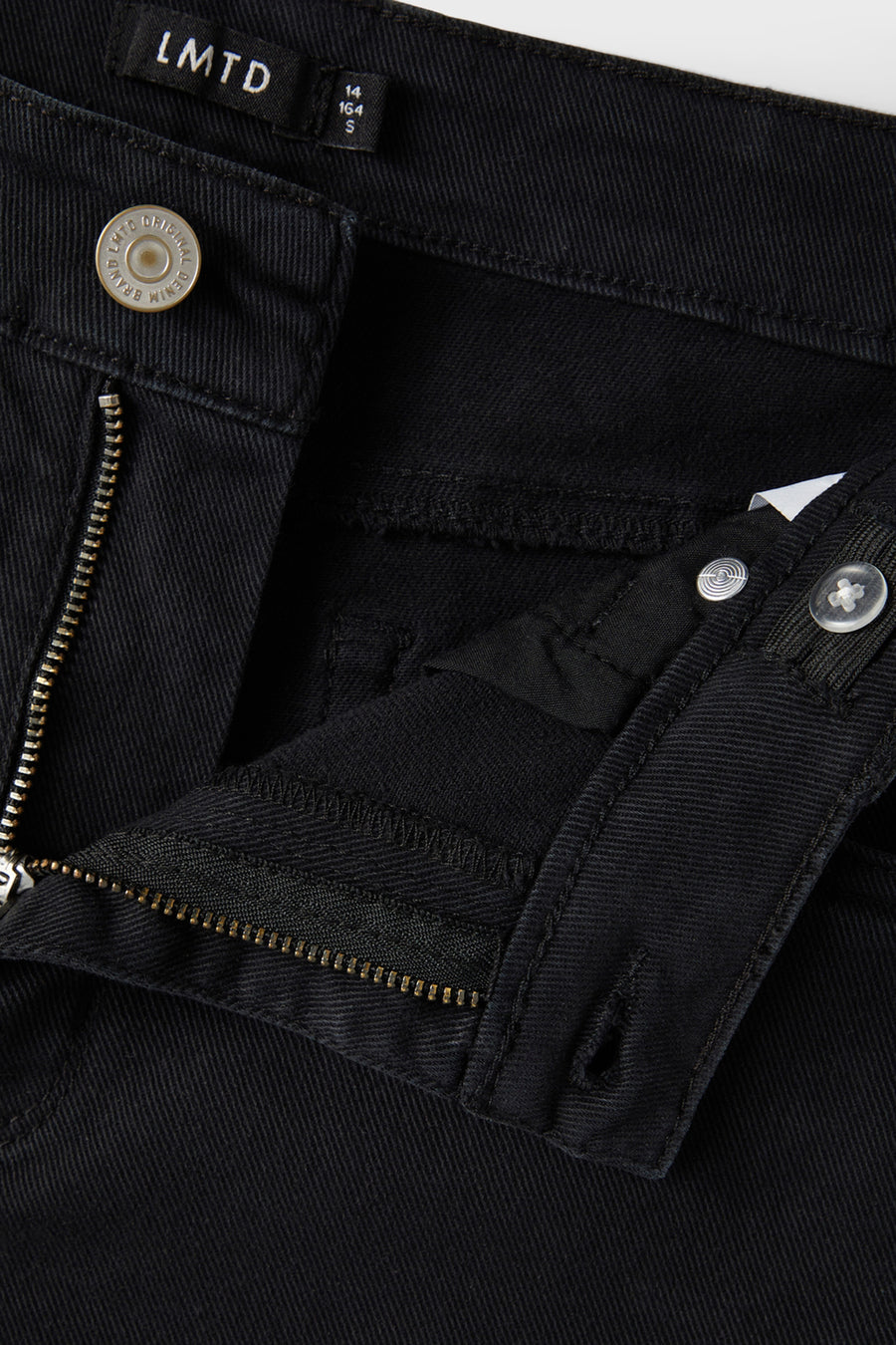 Jeans straight Zwart - LMTD