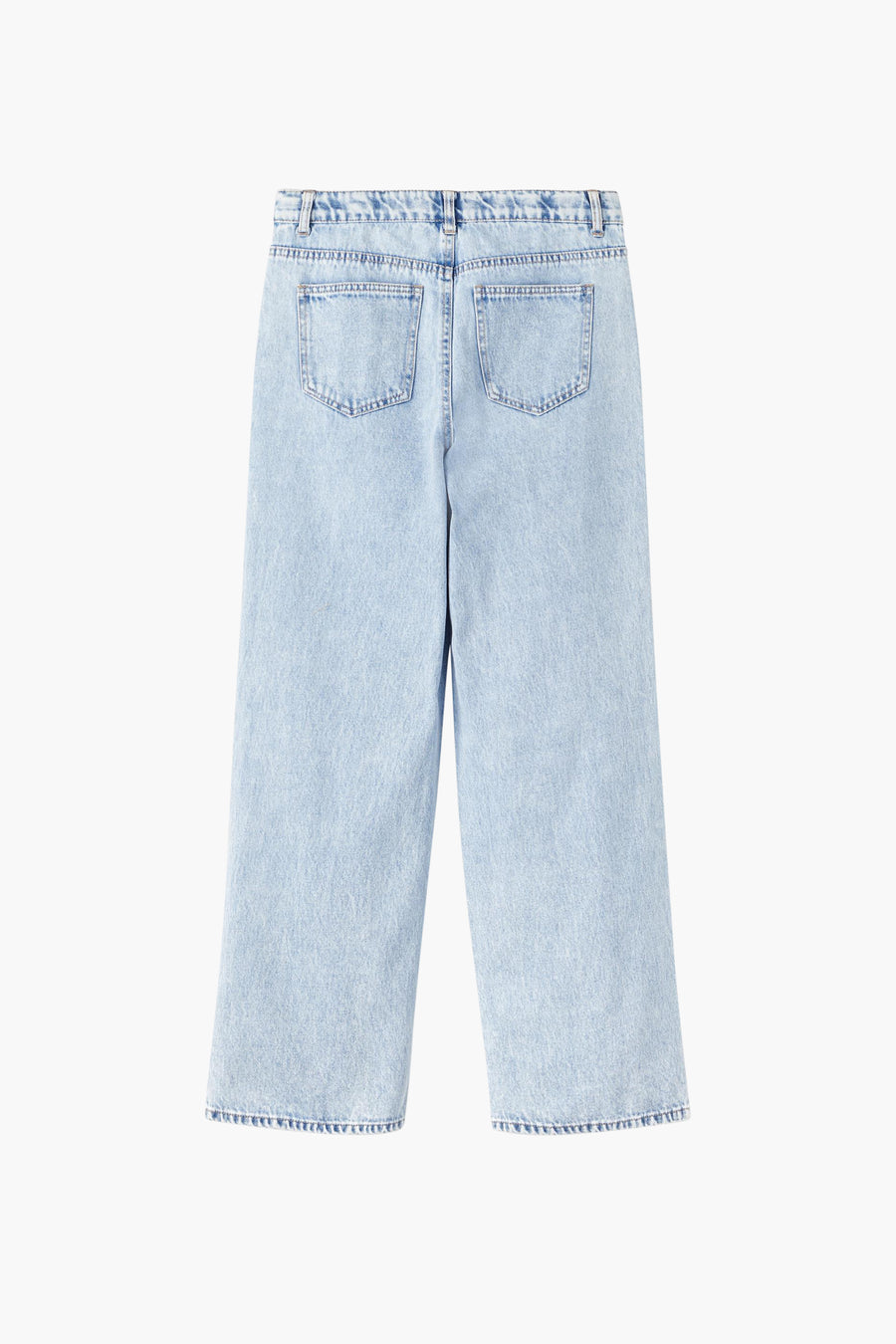 Jeans wide Mid blue denim - LMTD