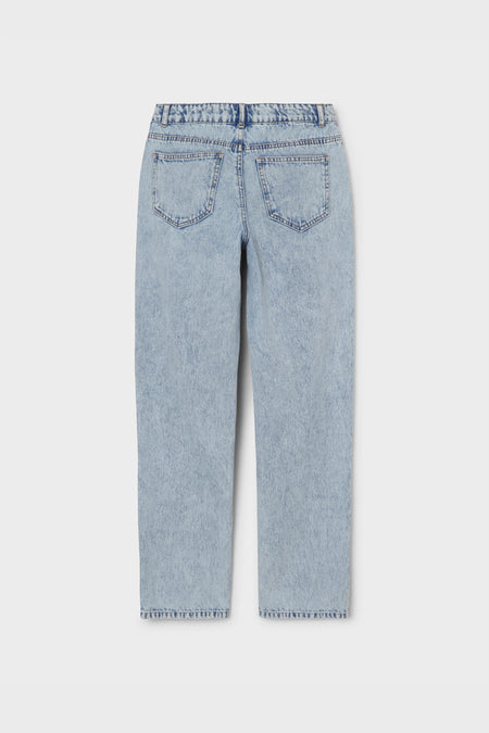 Jeans straight Light blue denim - LMTD