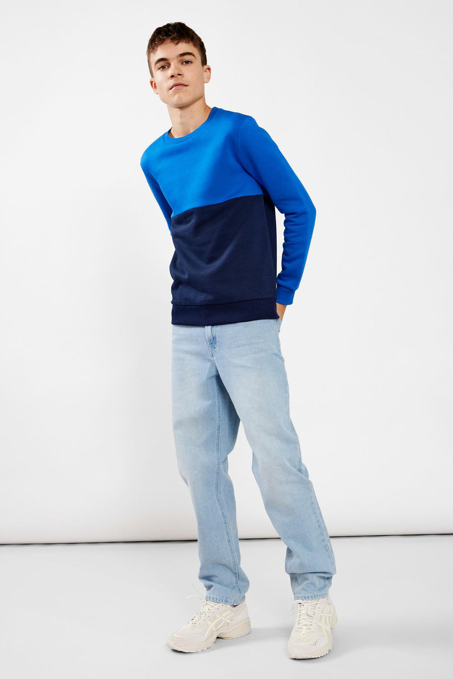 Jeans straight Light blue denim - LMTD