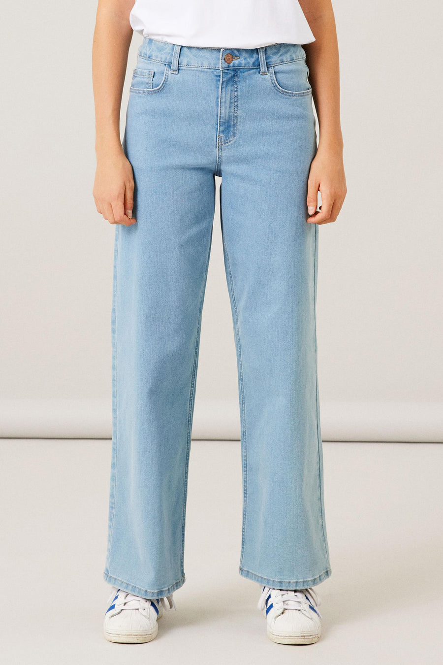 Jeans wide Light blue denim - LMTD
