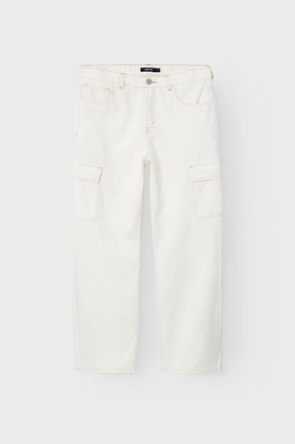 Jeans straight Wit - LMTD