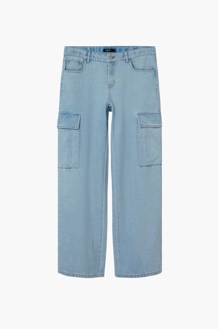 Jeans wide Light blue denim - LMTD