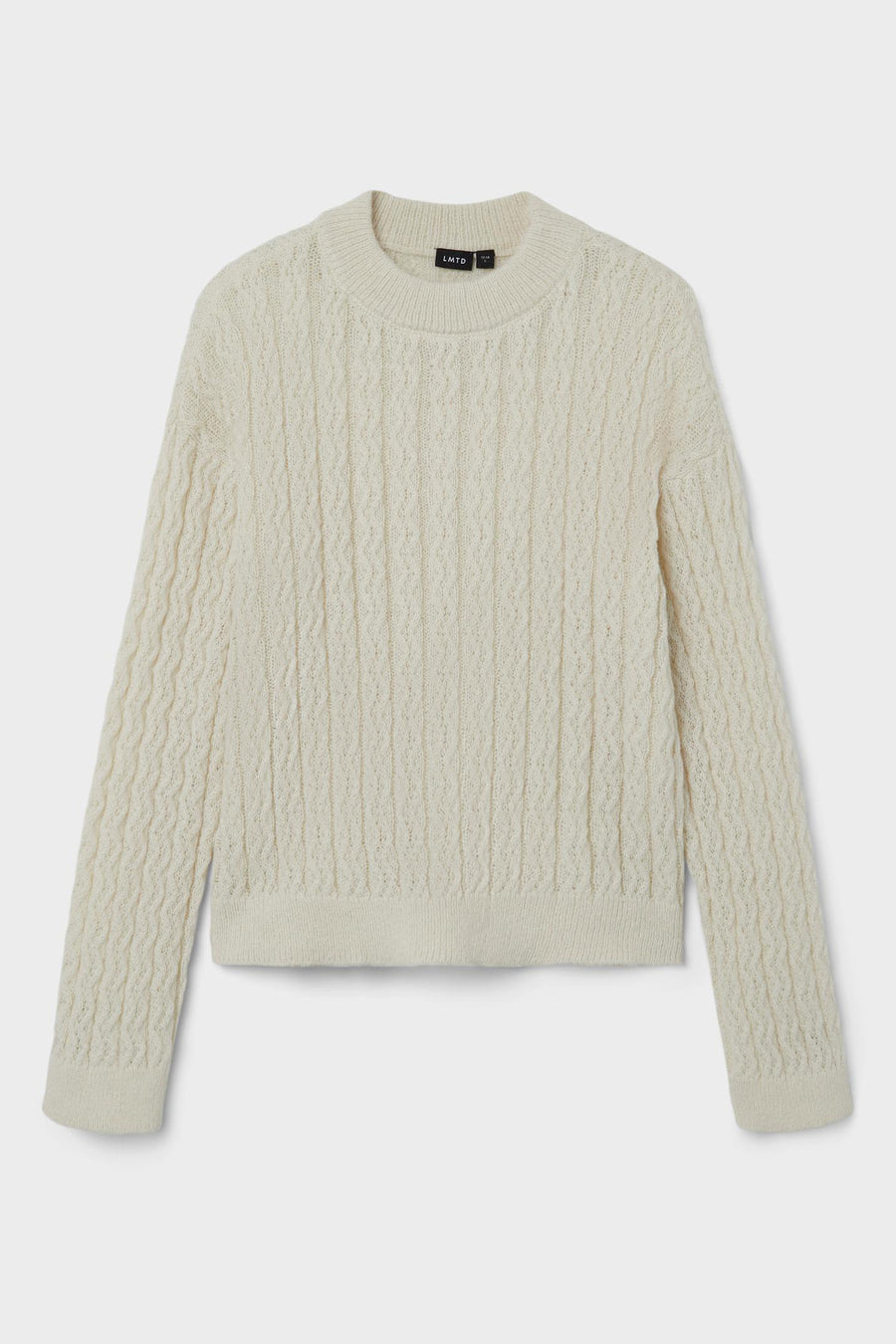 Trui met ronde hals Beige - LMTD