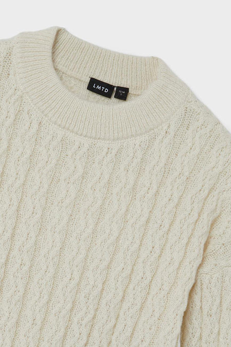 Trui met ronde hals Beige - LMTD