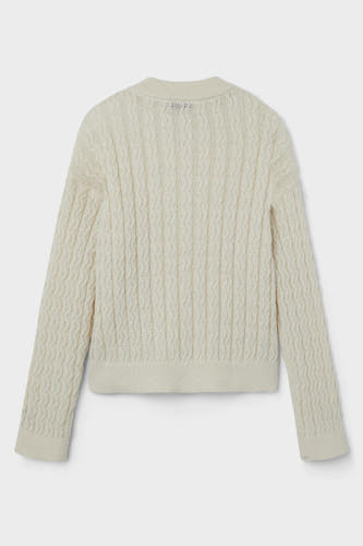Trui met ronde hals Beige - LMTD