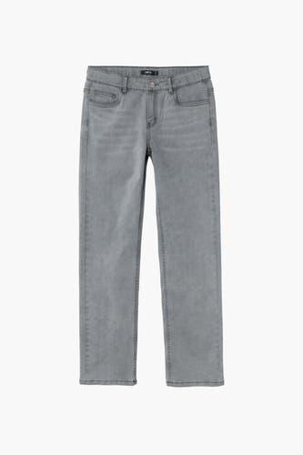 Jeans straight Light grey denim - LMTD