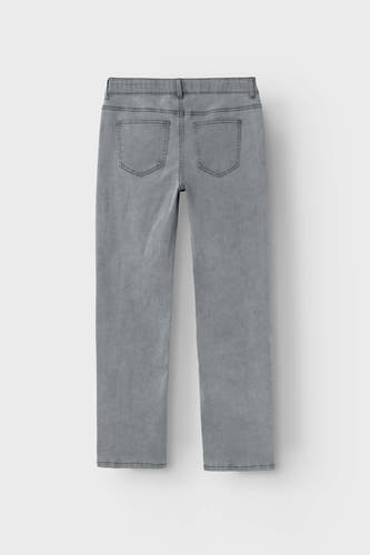 Jeans straight Light grey denim - LMTD
