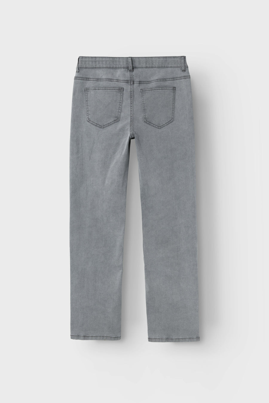 Jeans straight Light grey denim - LMTD