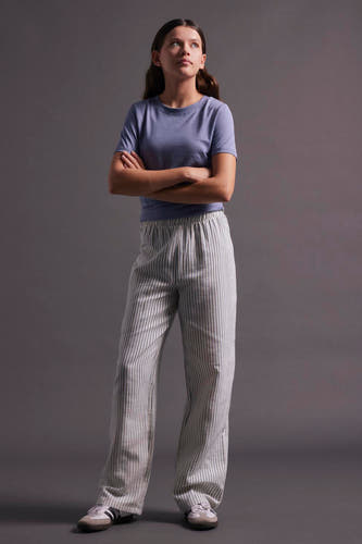 Top (korte mouwen) Blauw - LMTD