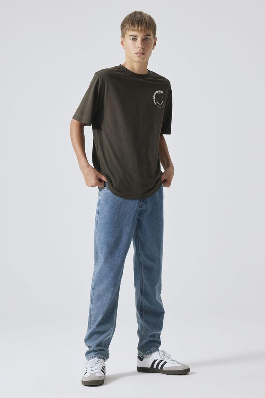 T-shirt (korte mouwen) Bruin - LMTD