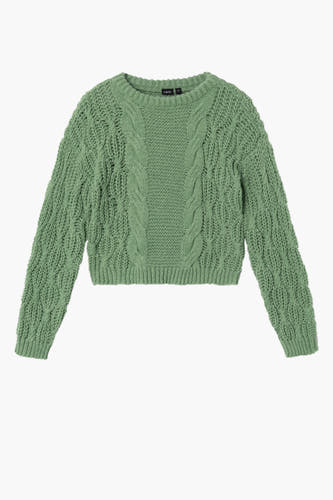 Trui met ronde hals Groen - LMTD