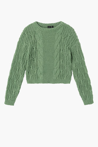 Trui met ronde hals Groen - LMTD