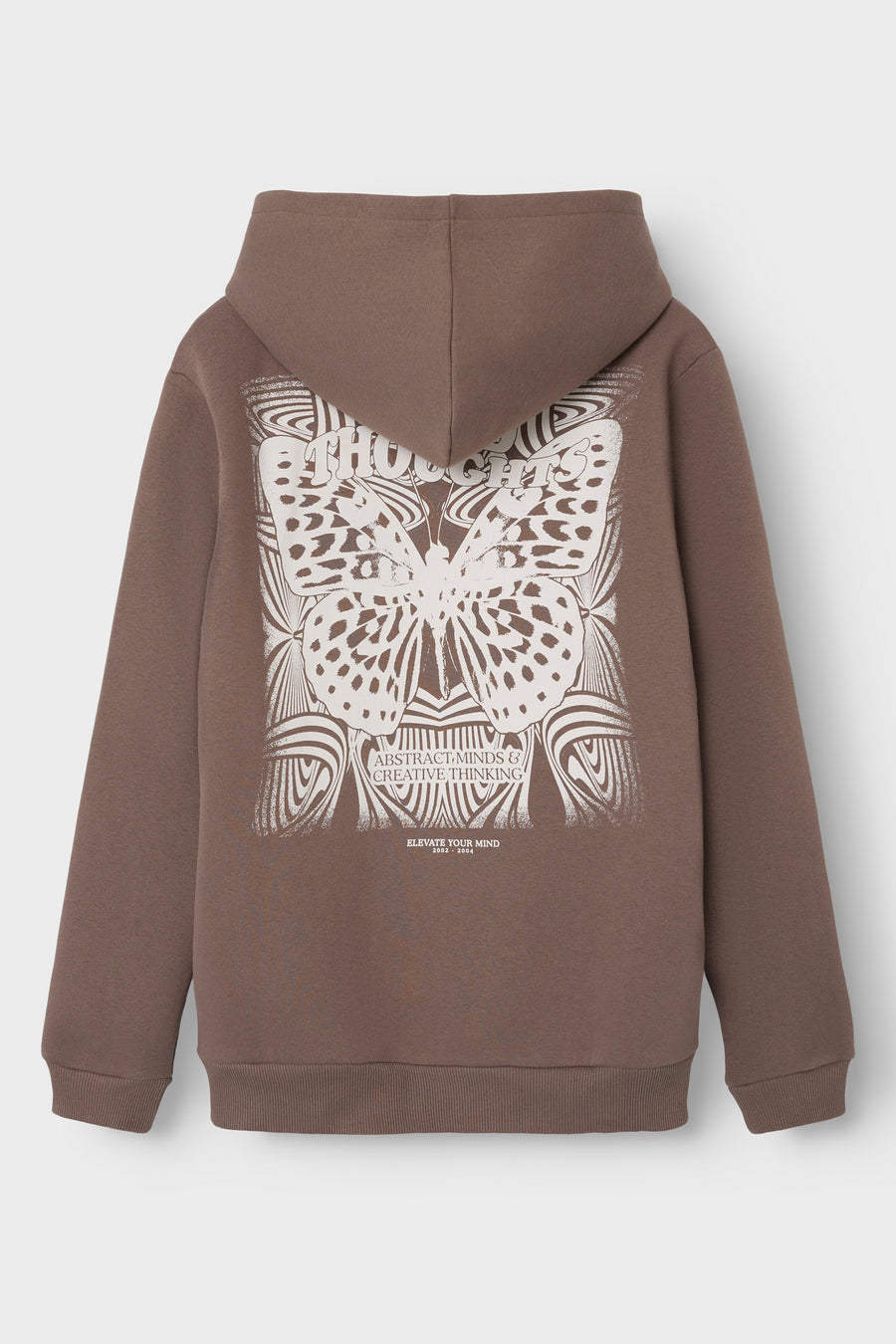 Sweater met kap Bruin - LMTD
