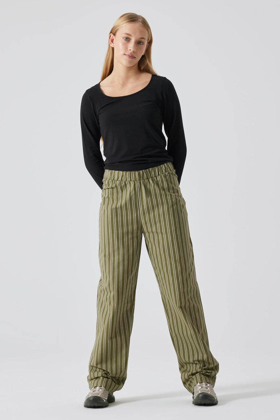 Trui met ronde hals Black denim - LMTD