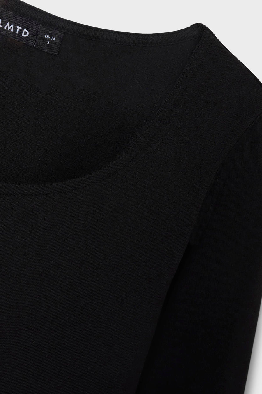 Trui met ronde hals Black denim - LMTD