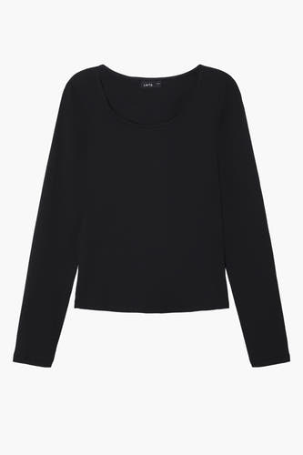 Trui met ronde hals Black denim - LMTD