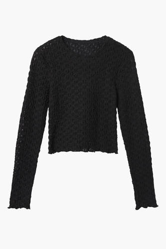 Trui met ronde hals Black denim - LMTD