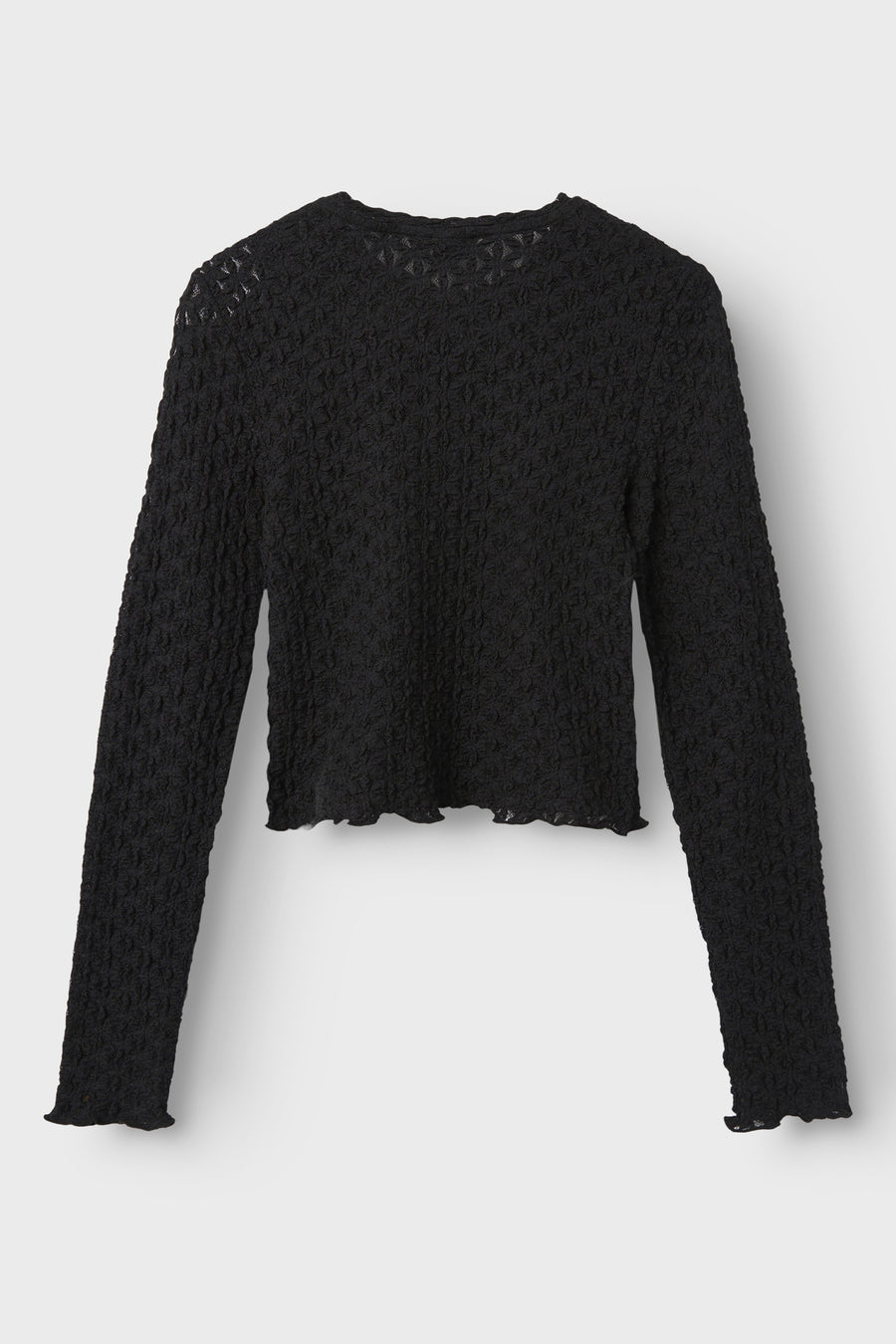 Trui met ronde hals Black denim - LMTD