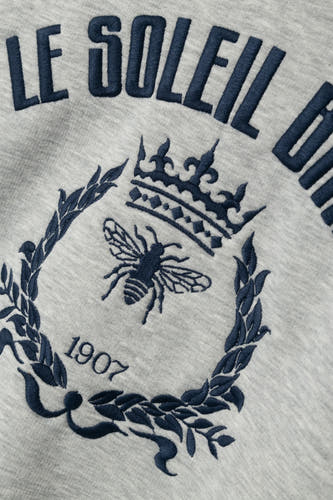Sweater met ronde hals Grijs - LMTD