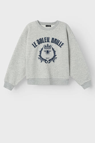 Sweater met ronde hals Grijs - LMTD