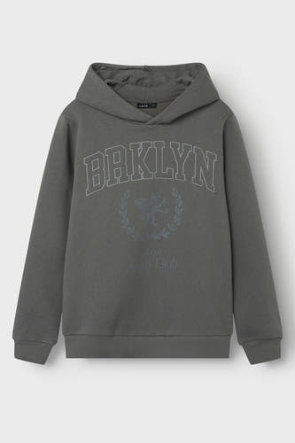 Sweater met kap Grijs - LMTD