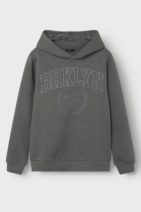 Sweater met kap Grijs - LMTD
