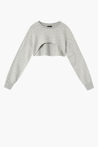 Trui met ronde hals Grijs - LMTD