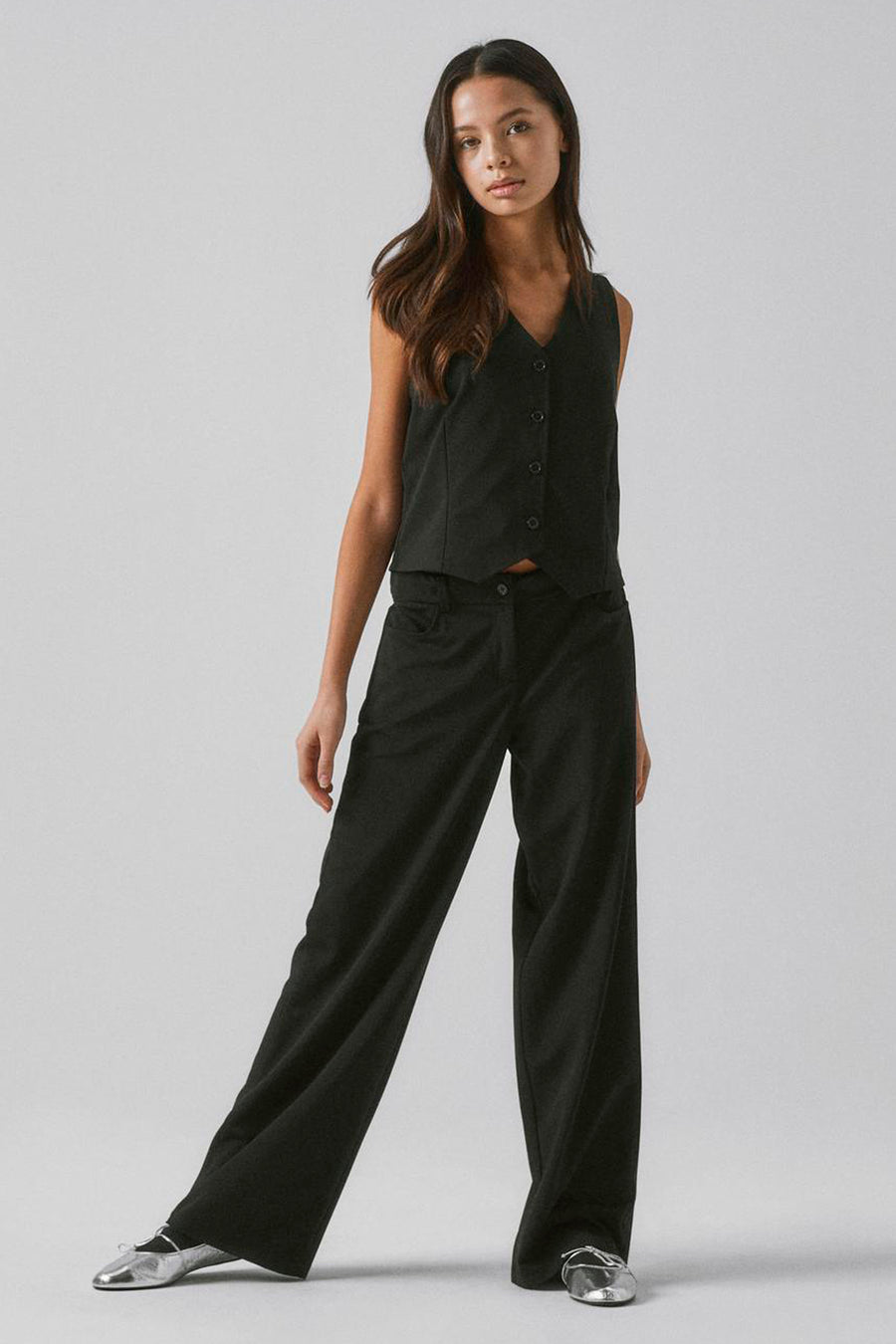 Broek Black denim - LMTD