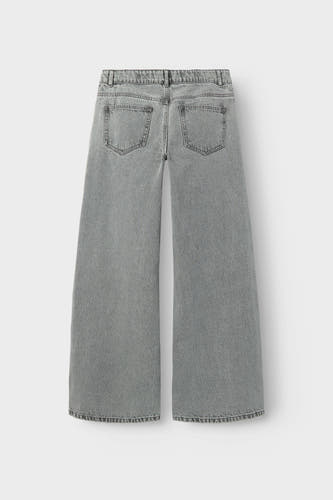 Jeans wide Light grey denim - LMTD