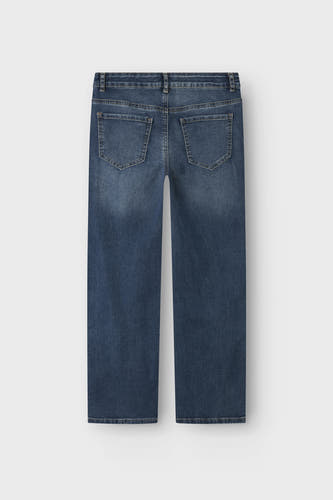 Jeans wide Dark blue denim - LMTD