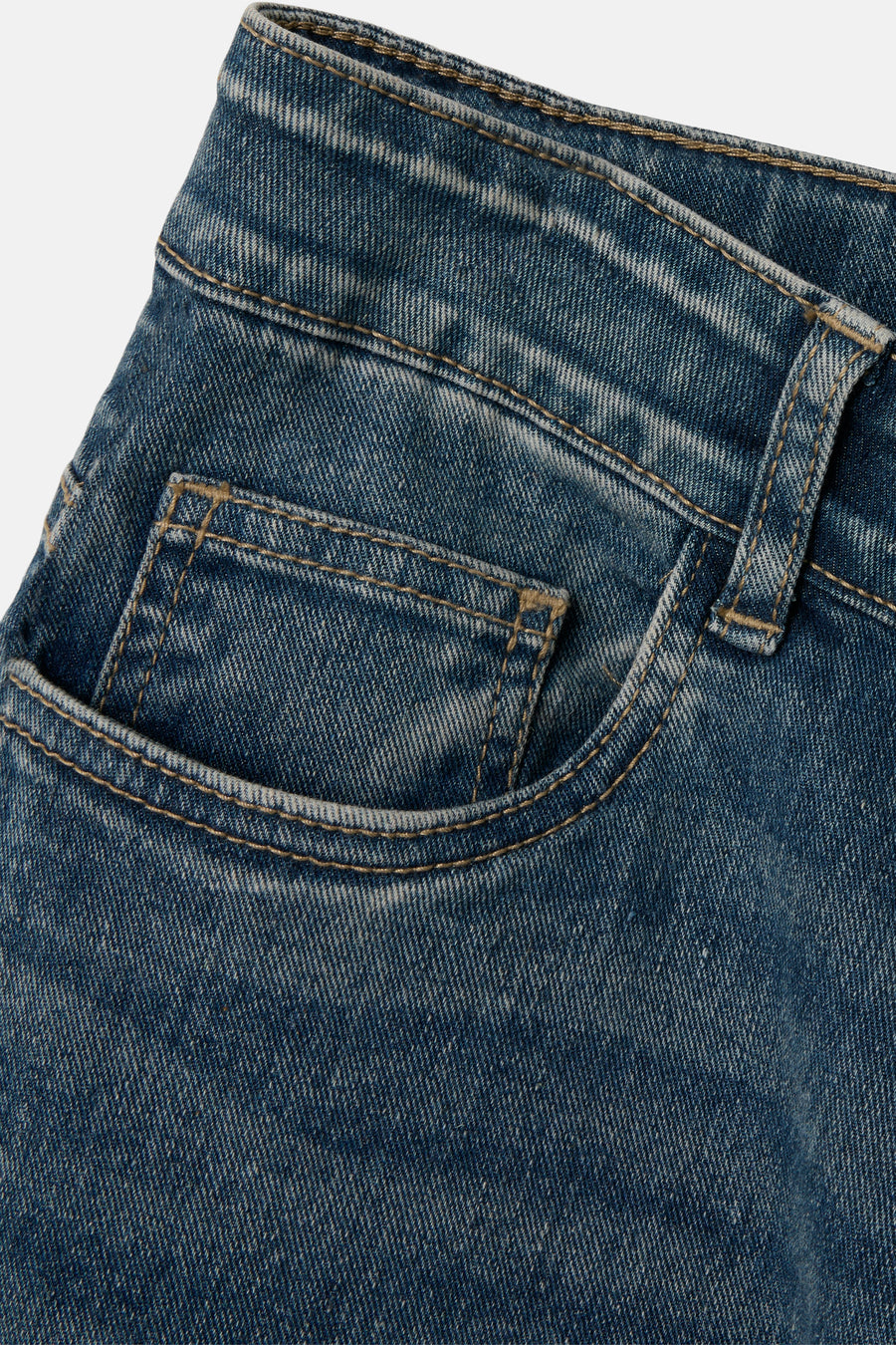 Jeans wide Dark blue denim - LMTD